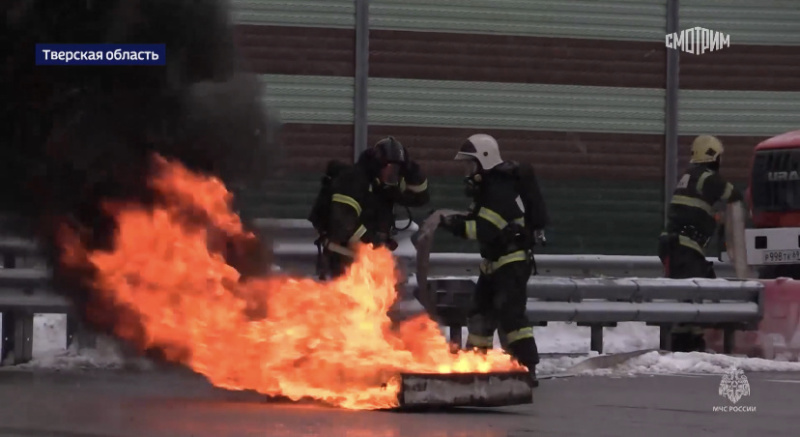 В Тверской области проходят масштабные учения спасателей. 28.11.2023. ВЕСТИ. ДЕЖУРНАЯ ЧАСТЬ